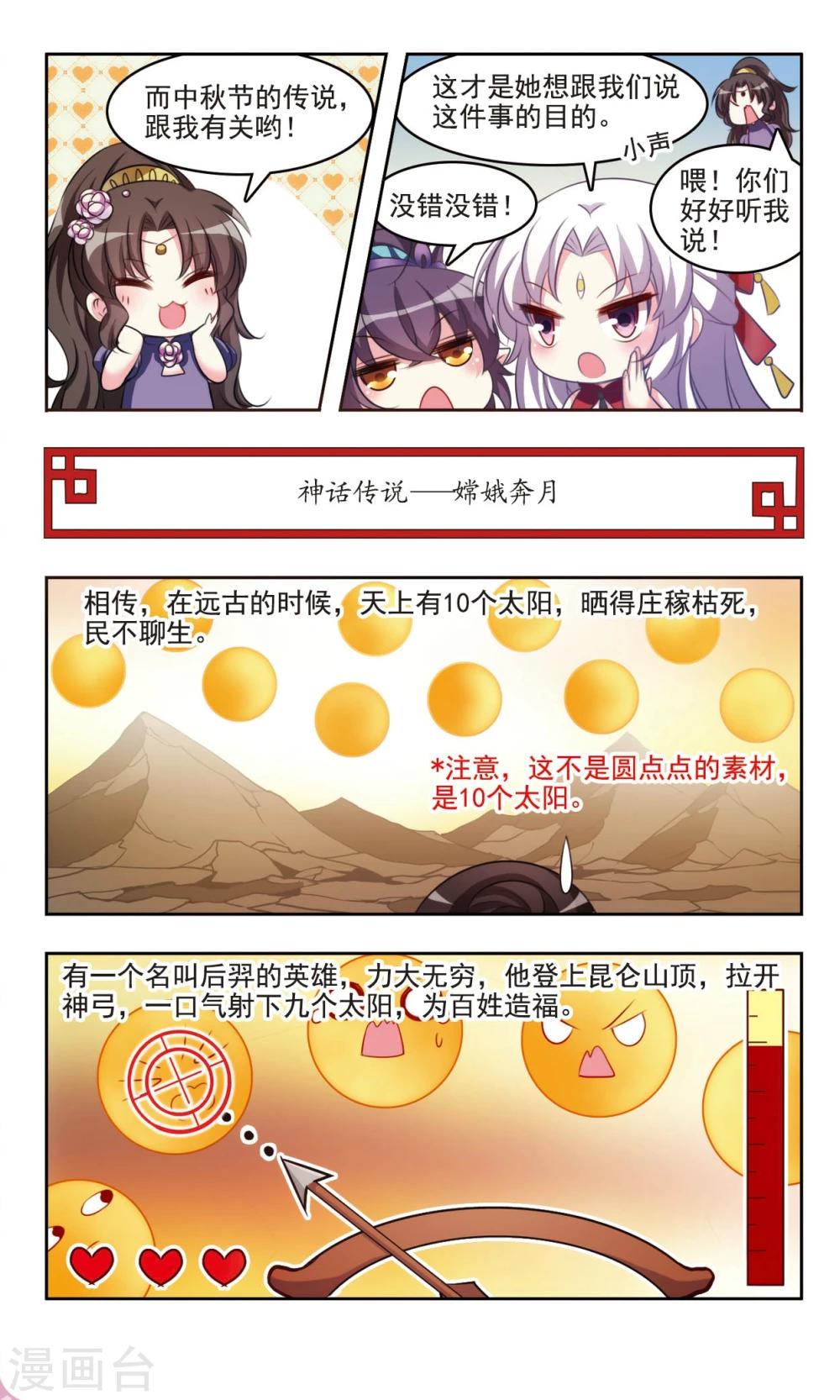 中国传统节俗漫画,第4话 中秋节的传说和习俗1图