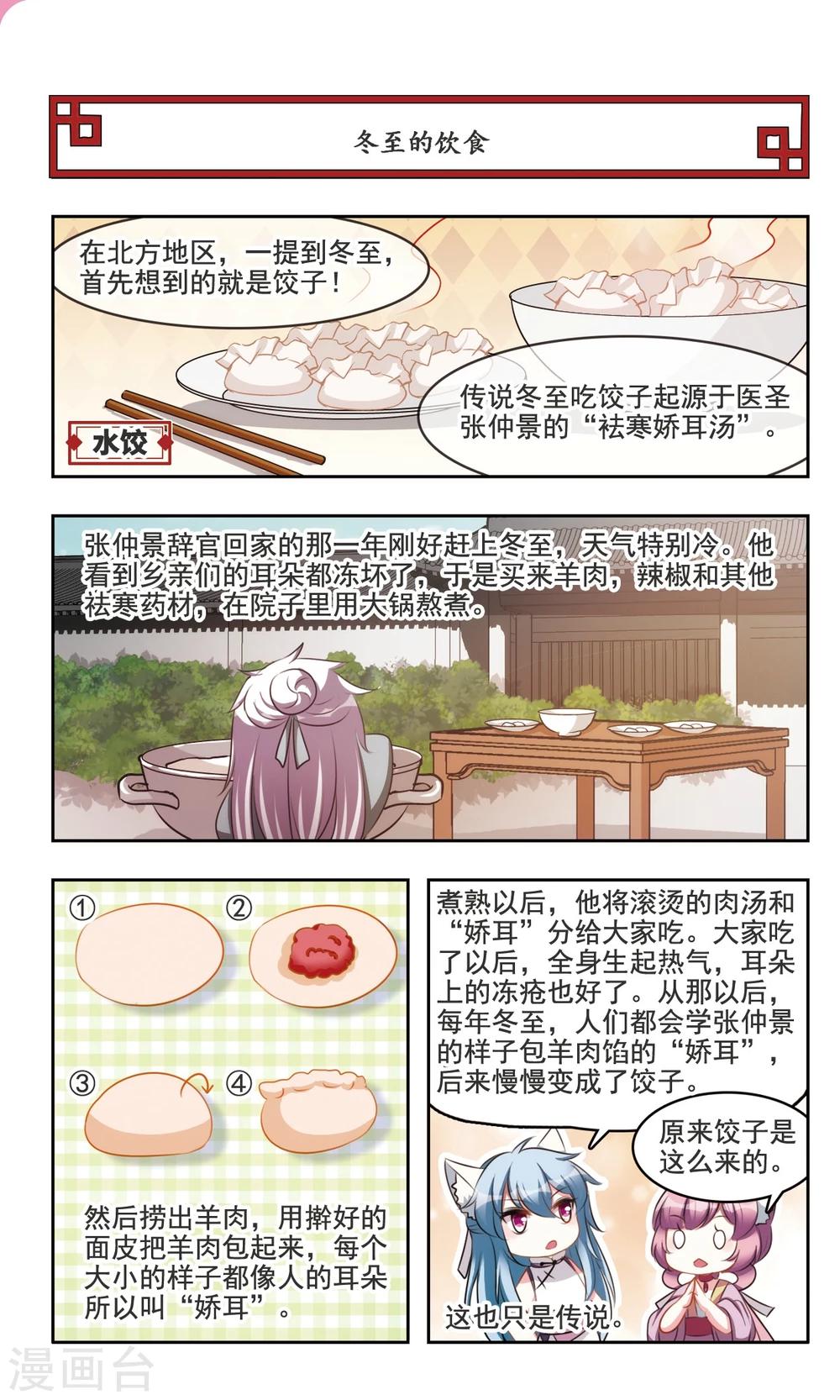 中国传统节俗漫画,第6话 冬至大如年的风俗1图