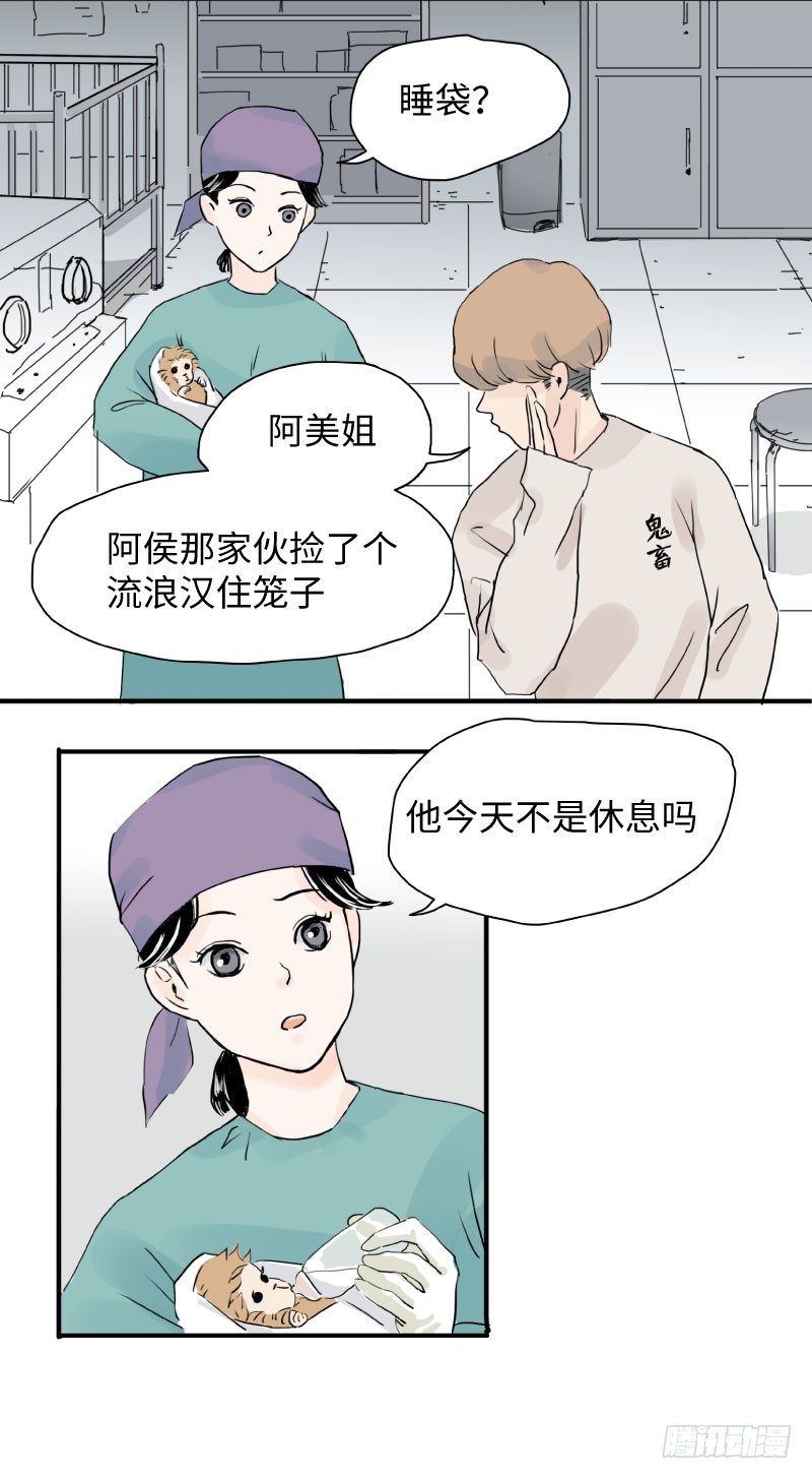 待亡男子漫画,留宿动物园（上）1图