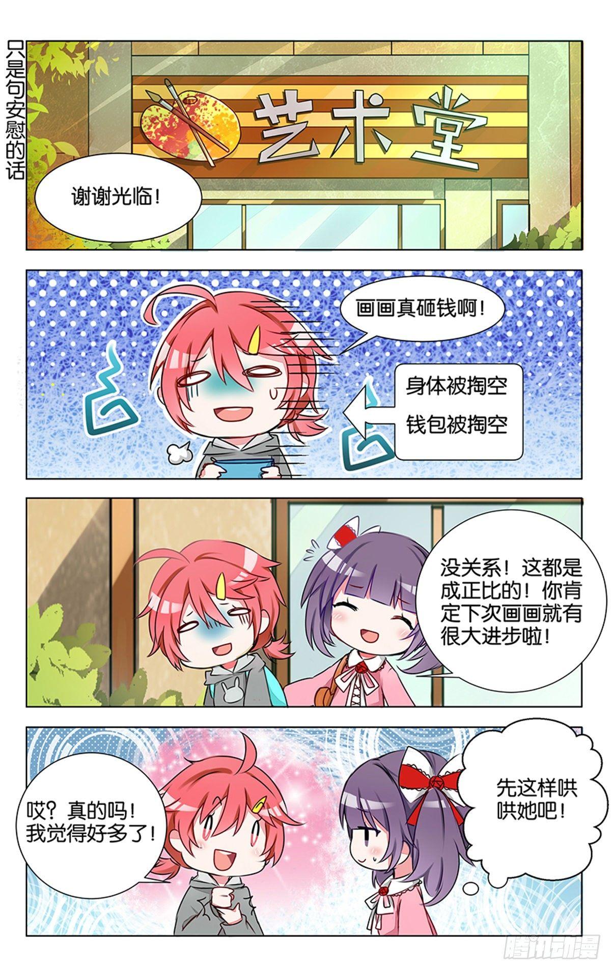 gogogo美术生漫画漫画,第七话 没有人能随随便便成功2图