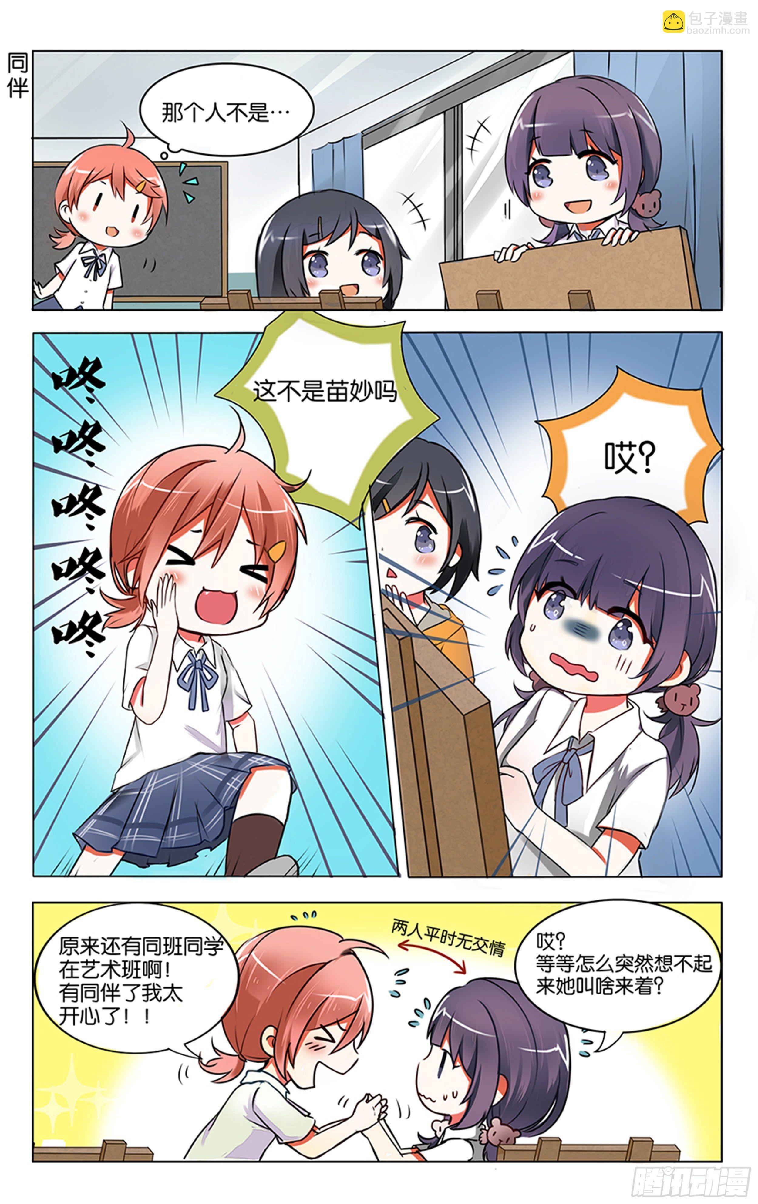 gogogo美术生漫画漫画,第二话2图