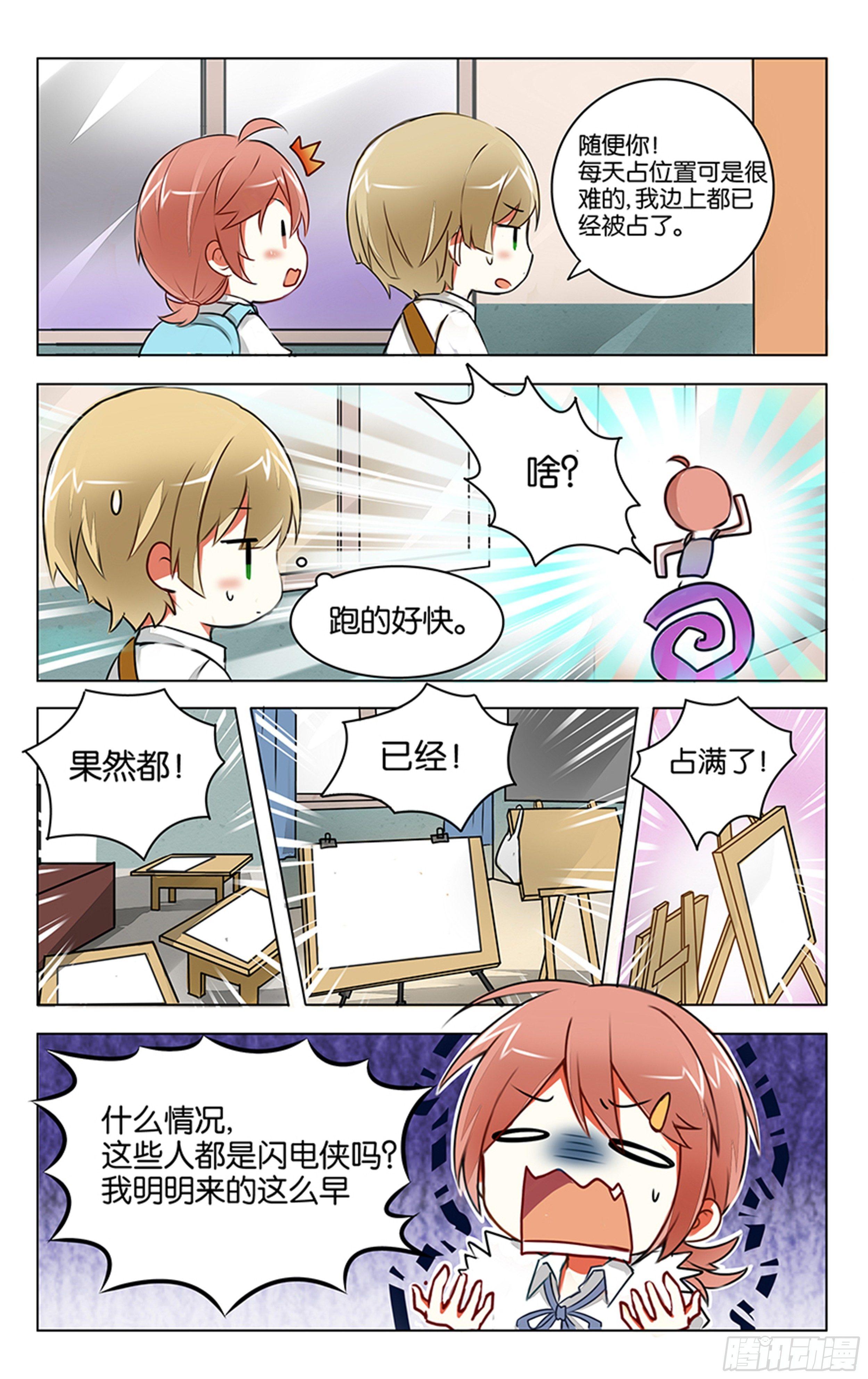 gogogo美术生漫画漫画,第二话1图
