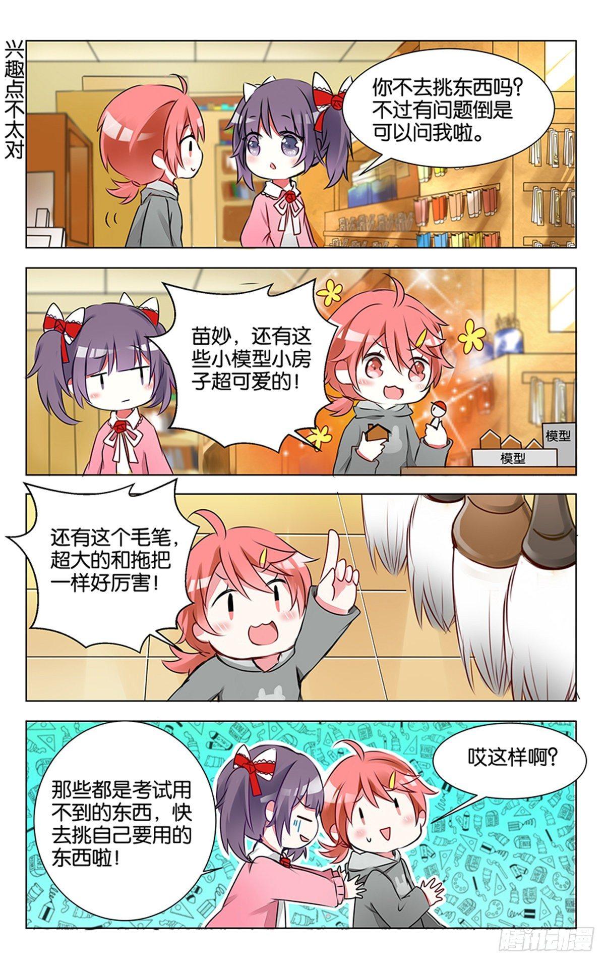 gogogo美术生漫画漫画,第七话 没有人能随随便便成功2图