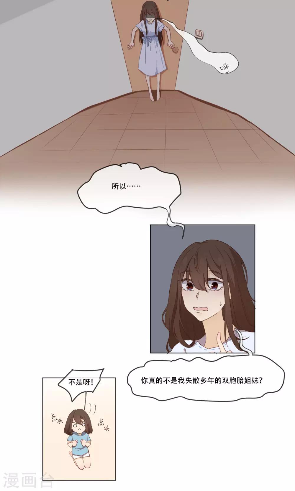 杨帆世界上的另一个我漫画,第3话 一模一样的我2图