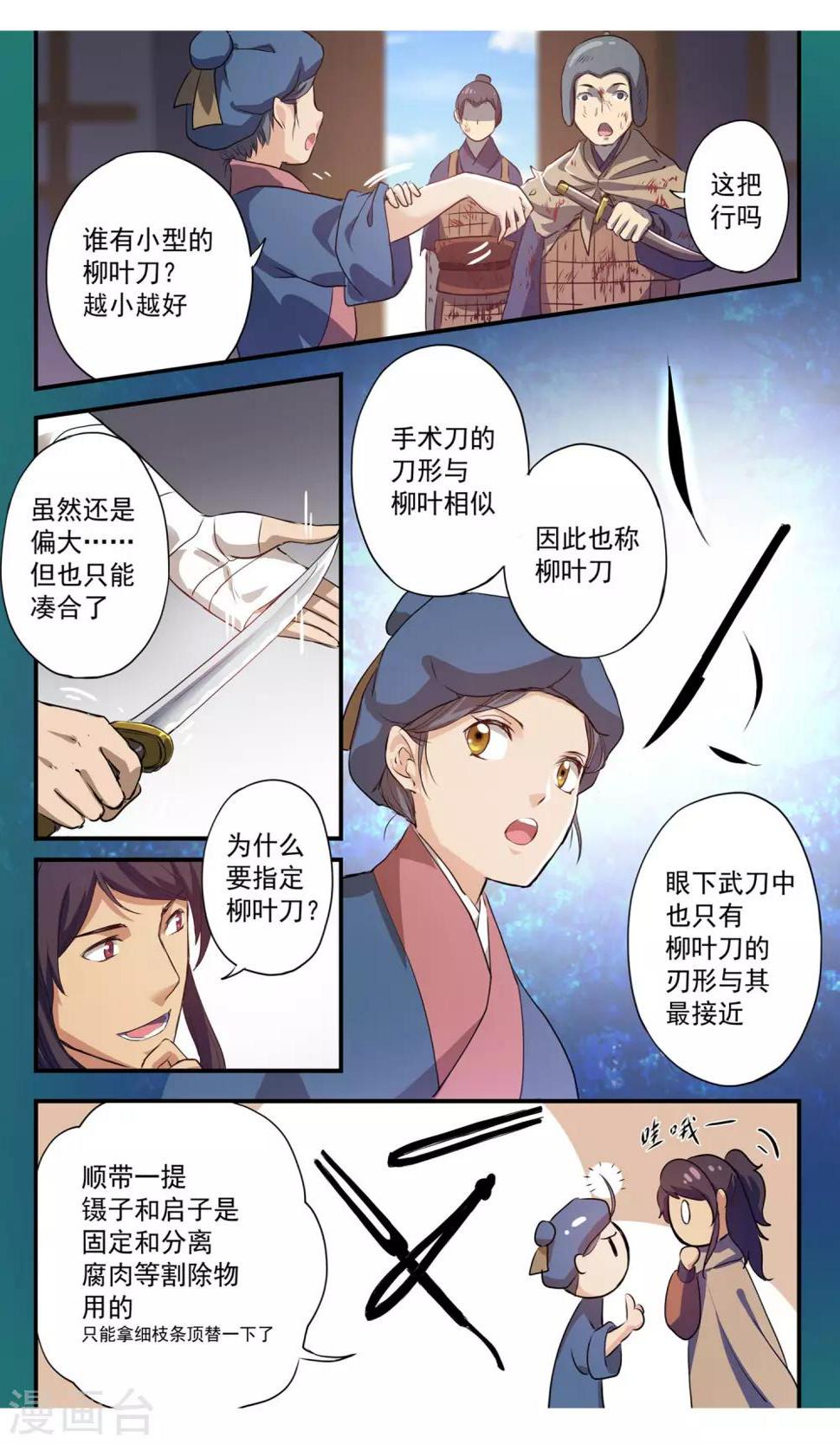 女医辛夷探案漫画,第13话 小迷弟？2图