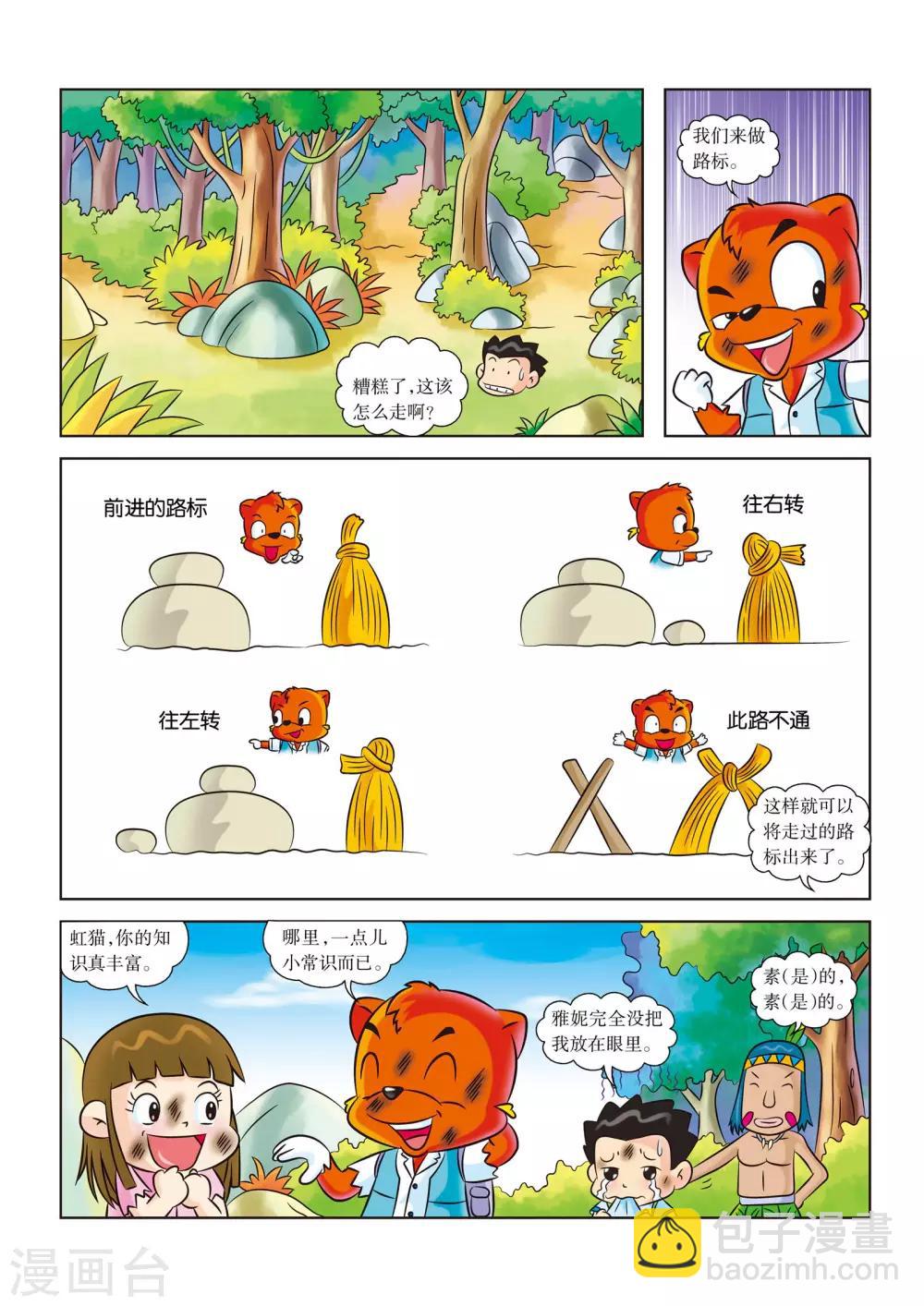 虹猫蓝兔漫画科学探险之寻找黄金城历险记漫画,第14话 黄金城，你在哪里2图