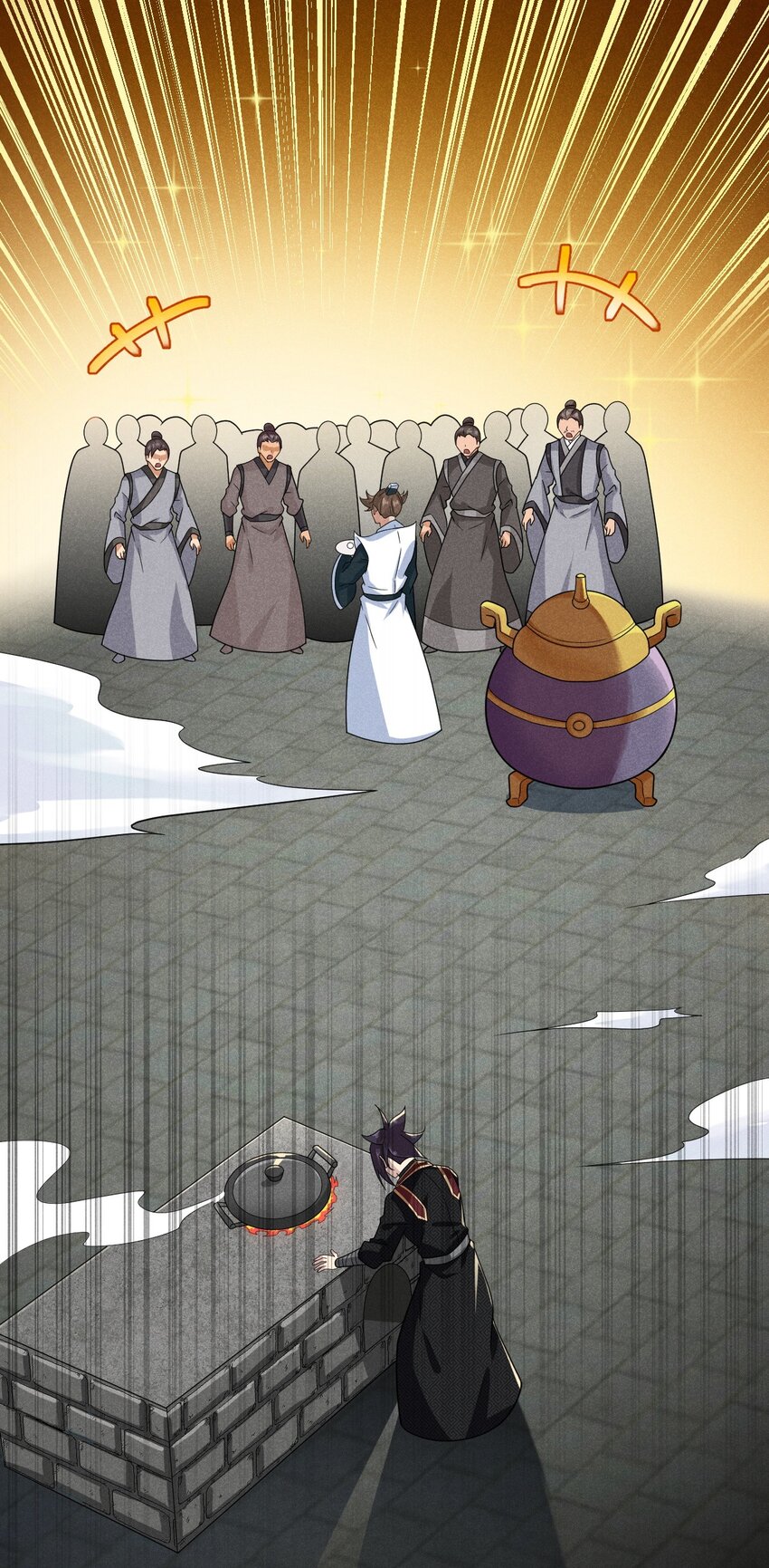 武林第一大厨漫画,070 老夫要突破了！1图