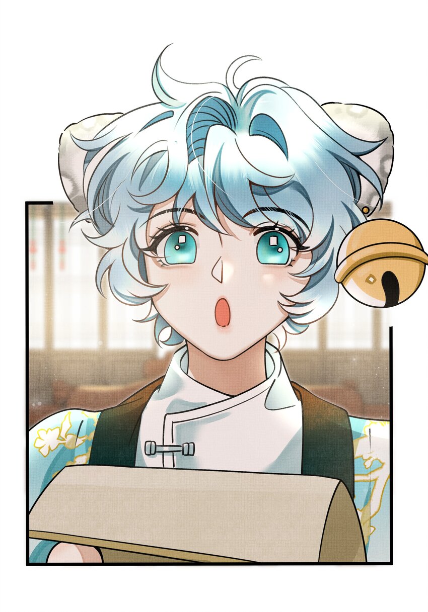 雪豹喜欢咬尾巴小说免费无删减漫画,017 妈呀，真是个傻的2图