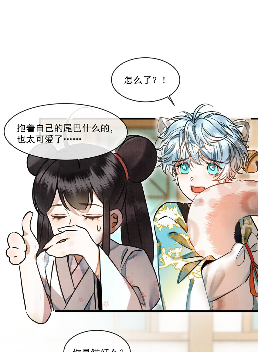 雪豹喜欢咬尾巴小说免费无删减漫画,000 可爱？很爱？强制爱？！2图