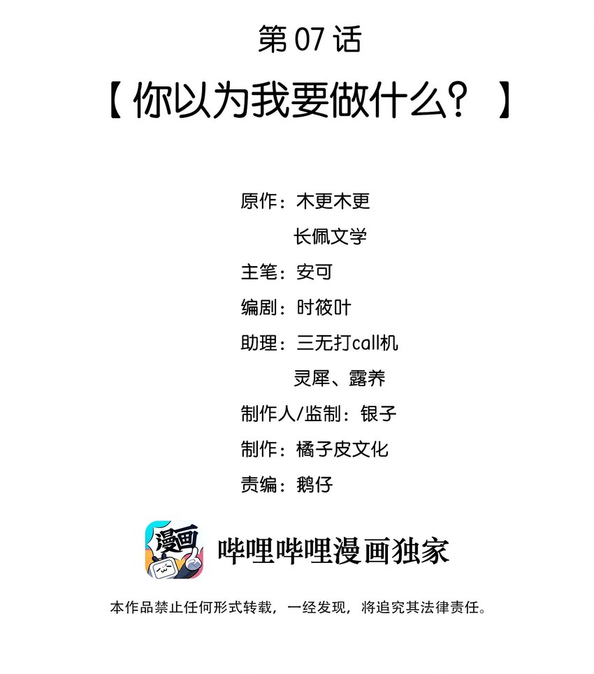 彩虹琥珀微博和谐部分漫画,007 你以为我要做什么？2图