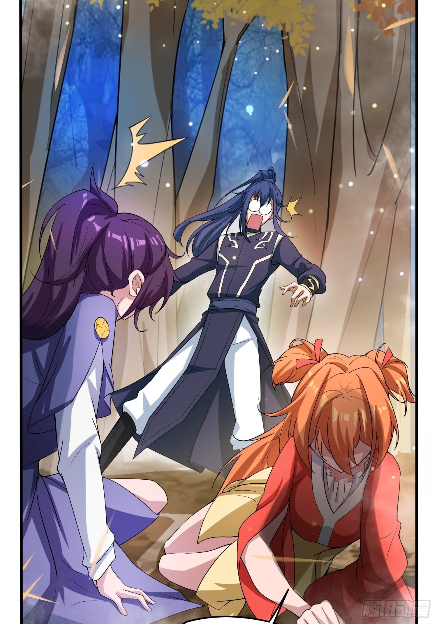 超神从领取六个姐姐开始漫画,第75话 巧遇剑家姐妹花2图