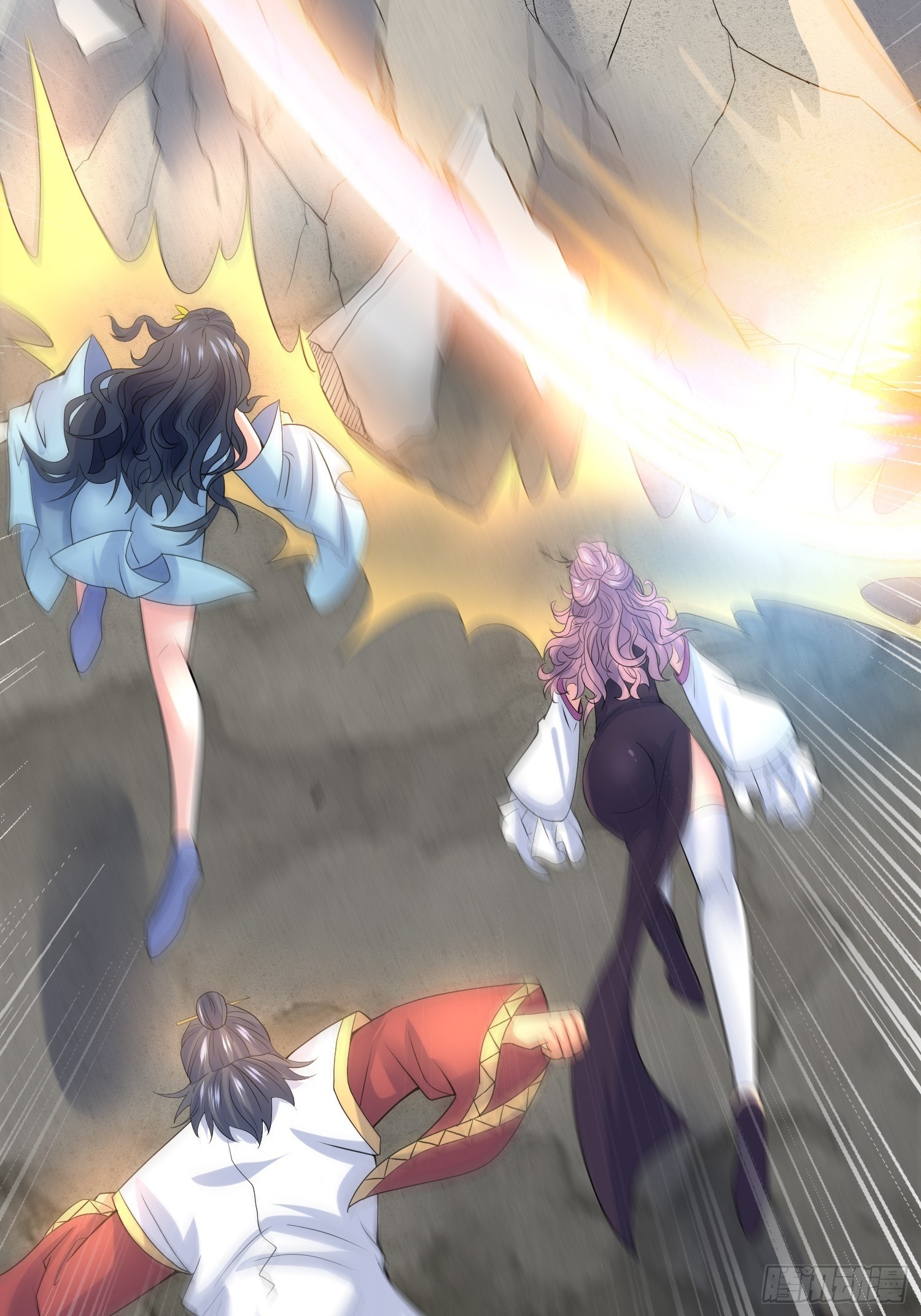 超神从领取六个姐姐开始漫画,第13话 这家伙在开挂！1图