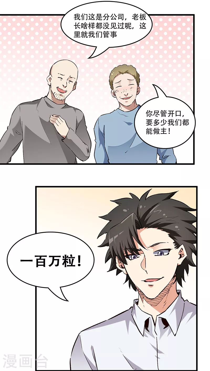 小说妙手狂医漫画,第206话 倾国天下公司1图