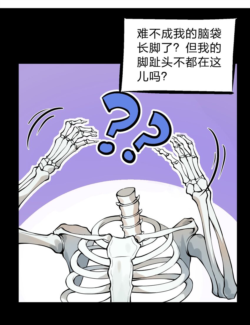 从前有只小骷髅漫画解说漫画,002 我才不是无头骑士啊！1图