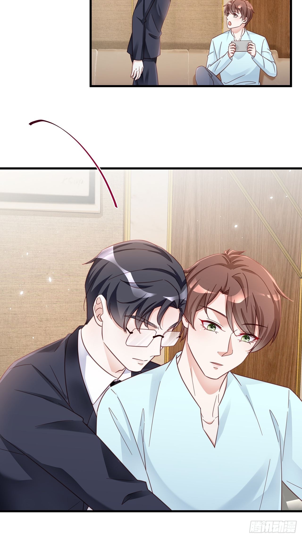 热搜官宣阵容漫画,067名正言顺的身份2图