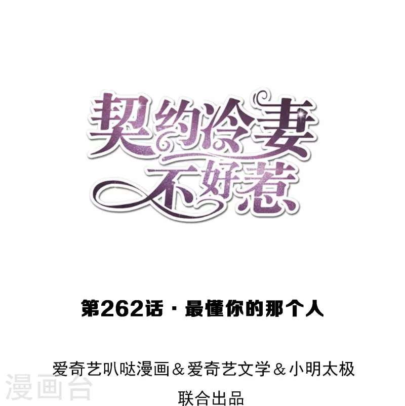 契约冷妻不好惹漫画免费阅读小说文字版漫画,第262话最懂你的那个人1图