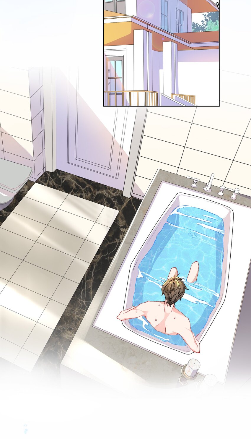 攻略对象出了错漫画,001 初级恋爱系统启动2图