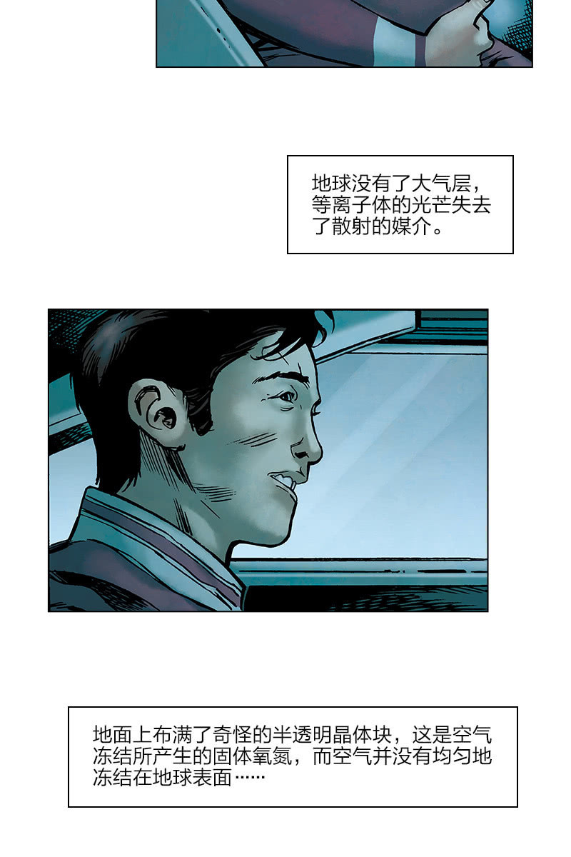 刘慈欣科幻漫画系列高清漫画,《流浪地球》尾声2图