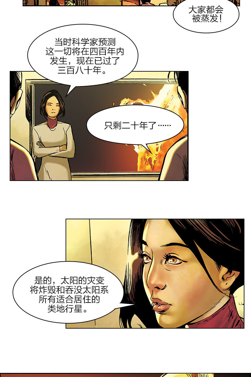 刘慈欣科幻漫画系列高清漫画,《流浪地球》011图
