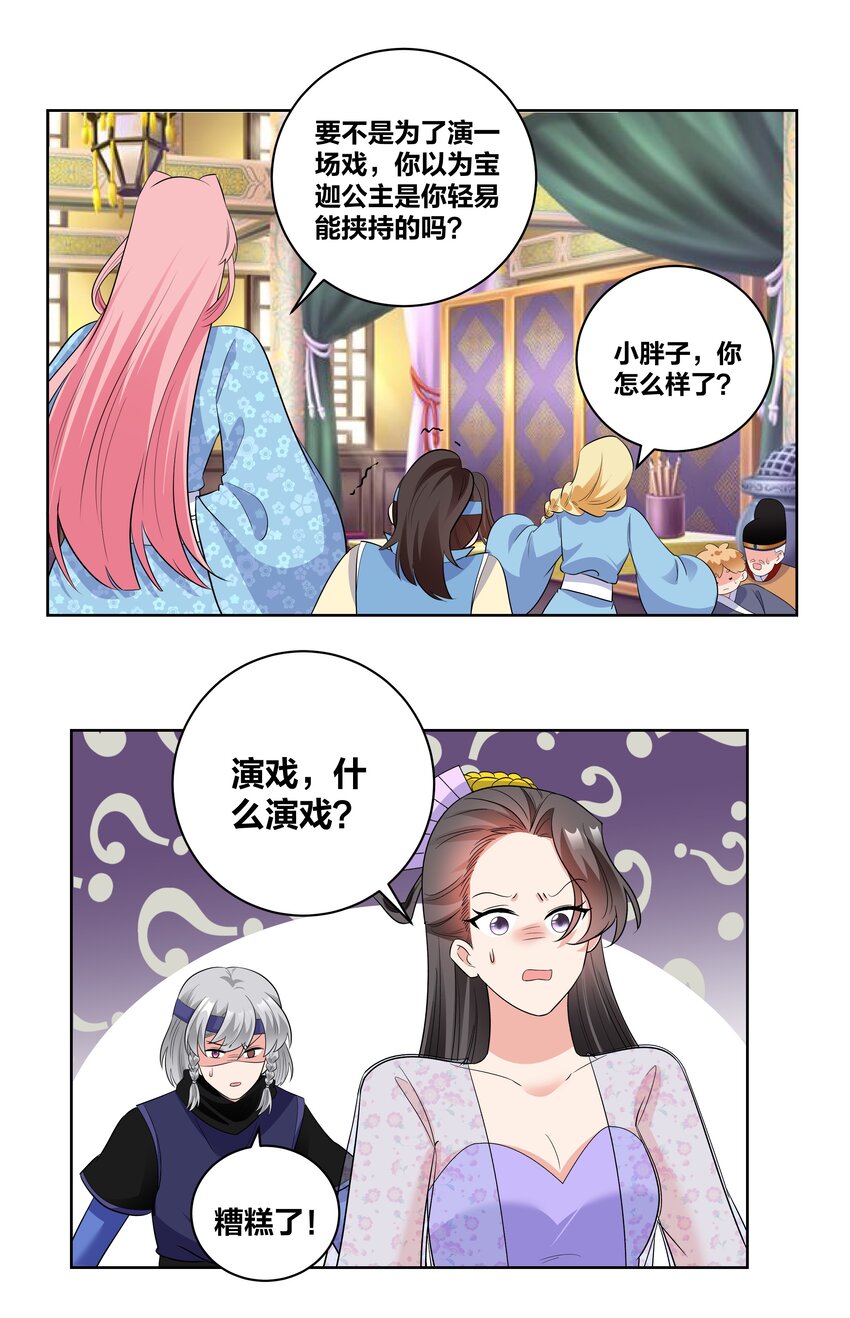 王妃不好惹林晨萧澈漫画,76 一场大戏2图