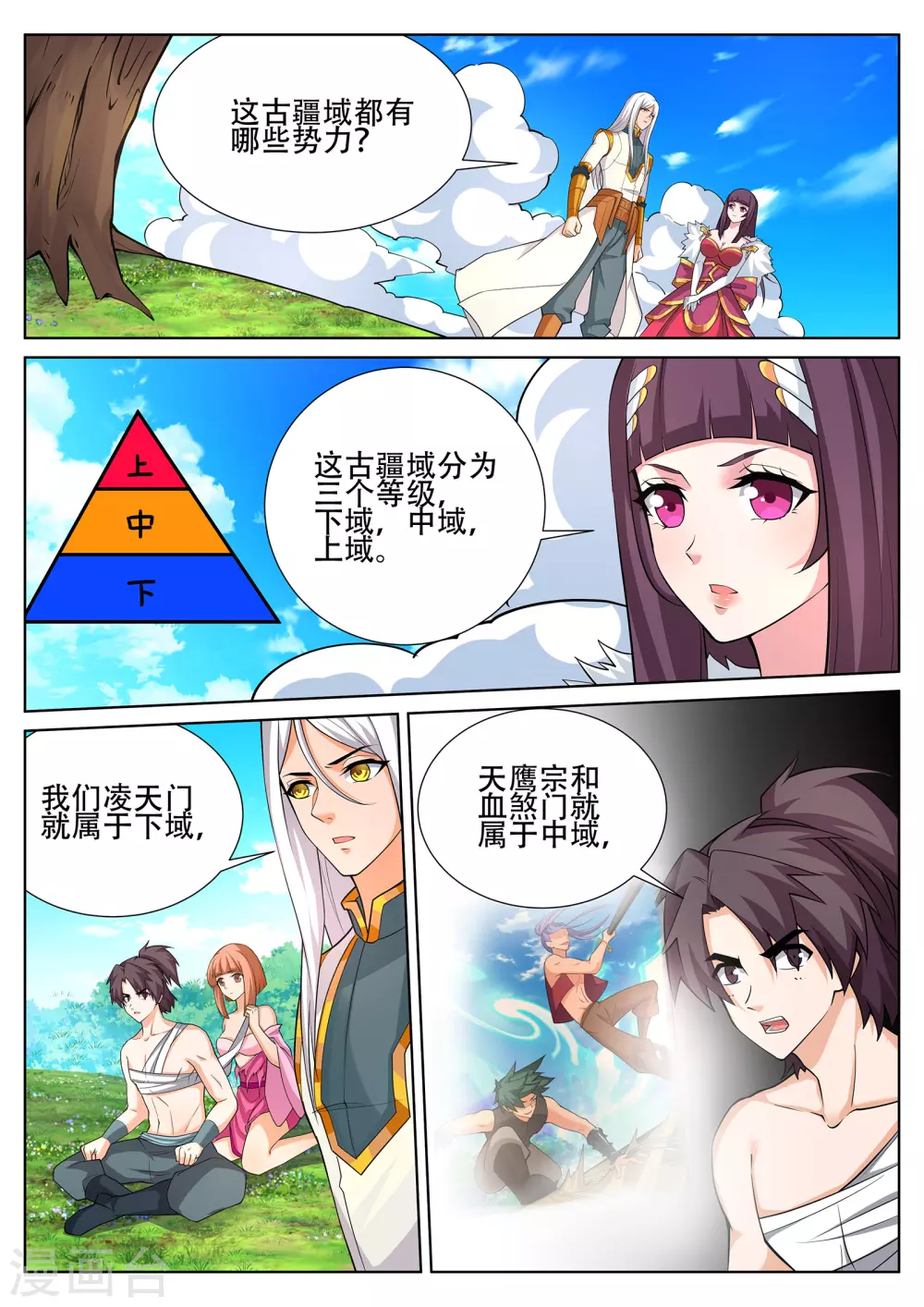 灵武帝尊漫画,第242话 星灵少女再现！1图