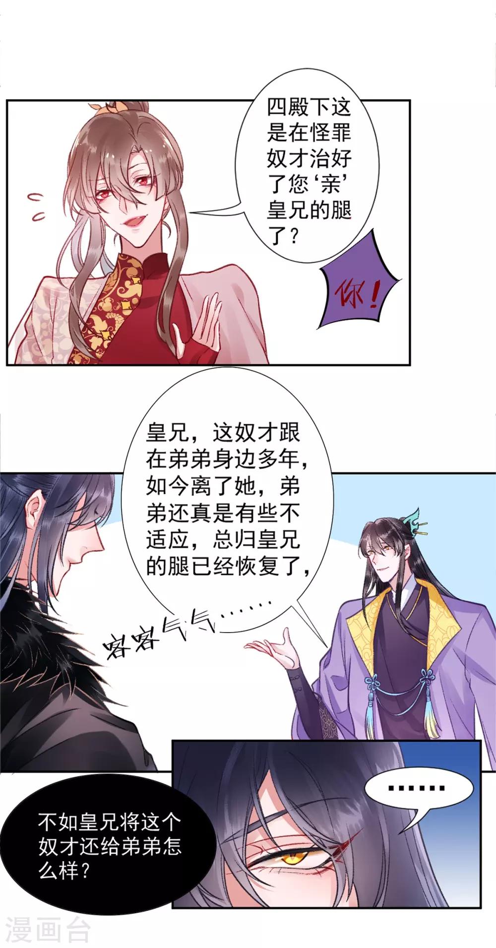 凰妃九千岁漫画,第23话 皇兄这是不想给了！？1图