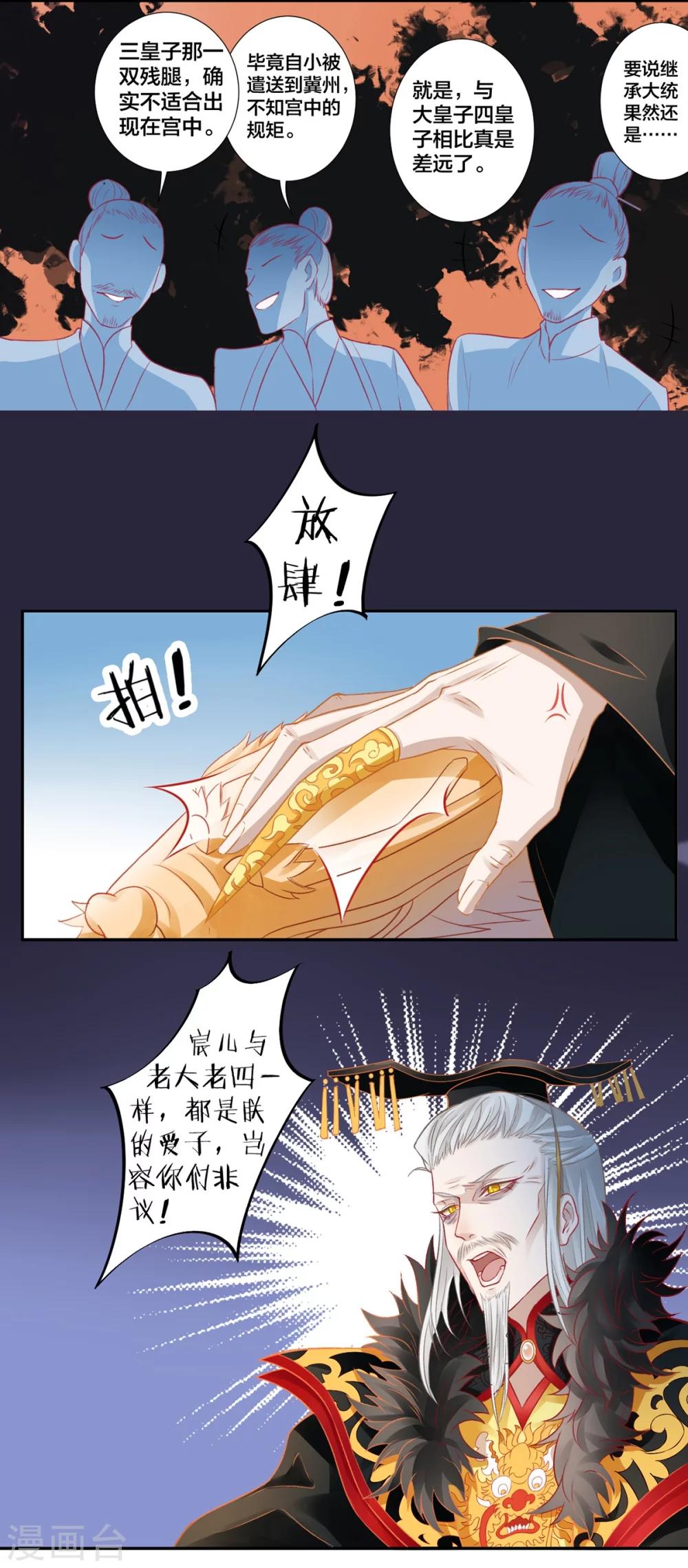 凰妃九千岁漫画,第9话  眼下知道求本王了？1图