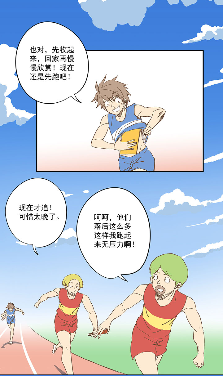 神之一脚第二季什么时候出漫画,第一百六十二波 4×100接力赛1图