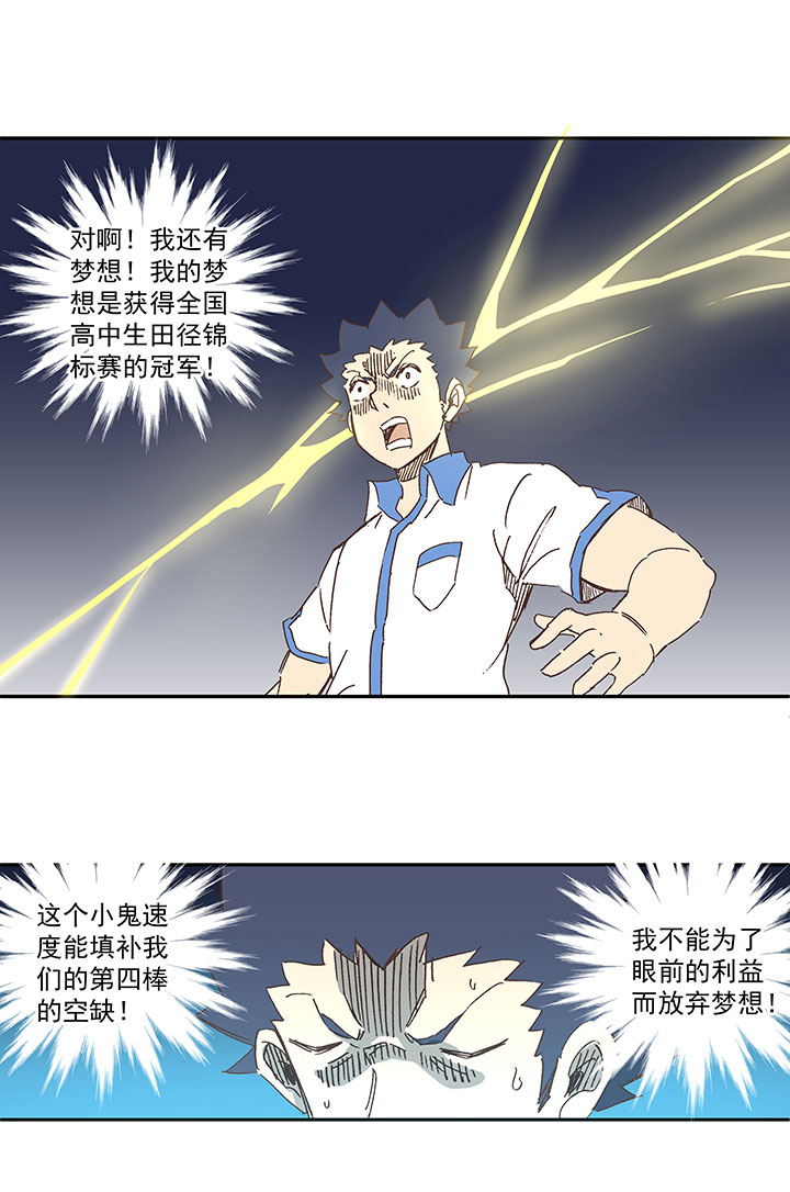 神之一脚第二季什么时候出漫画,第一百五十五波 短跑比赛！2图