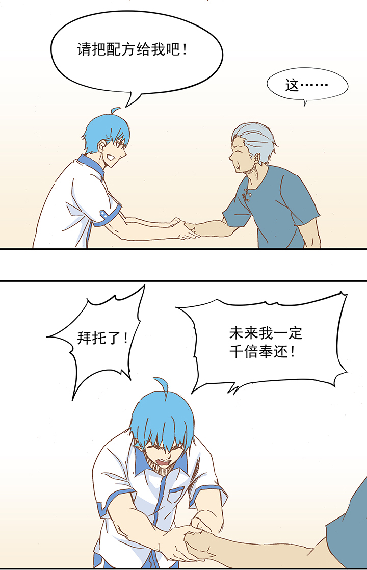 神之一脚第二季什么时候出漫画,第十一波 品翔打工记2图