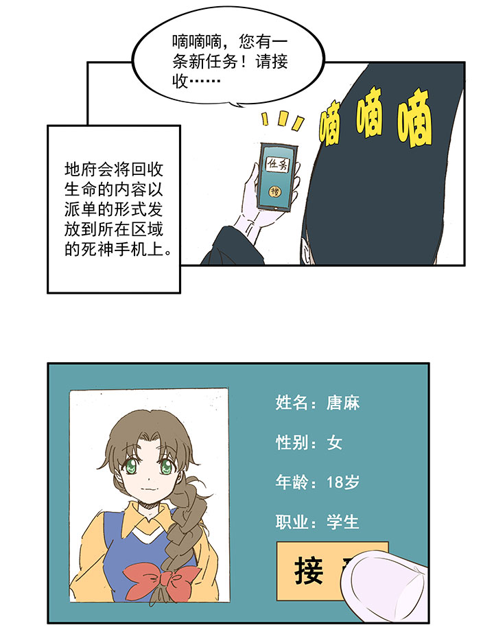 神之一脚第二季什么时候出漫画,番外篇：死神！2图