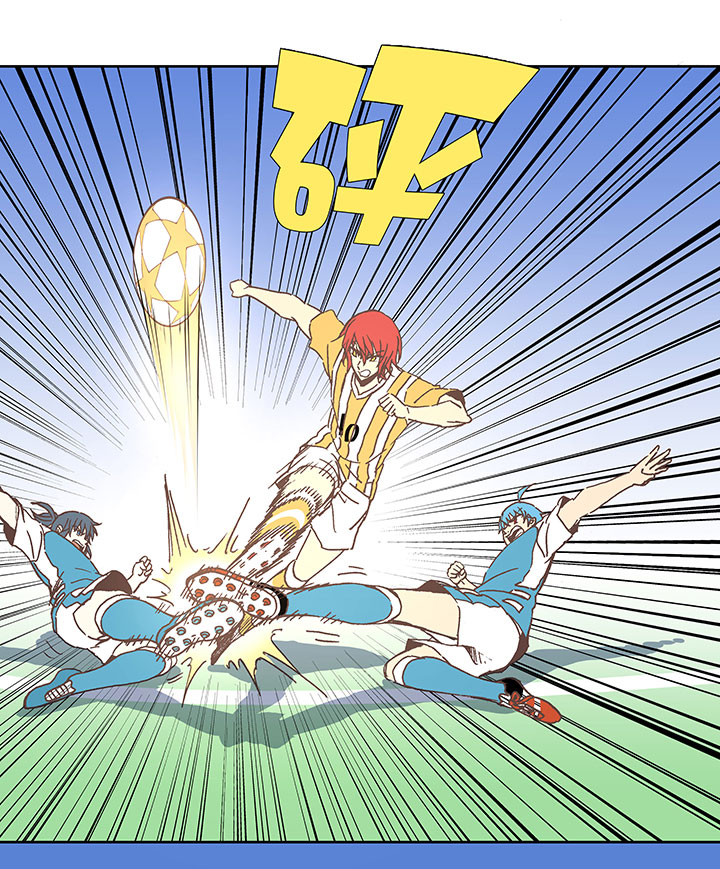 神之一脚漫画免费观看漫画,第六十六波 最后的点球1图