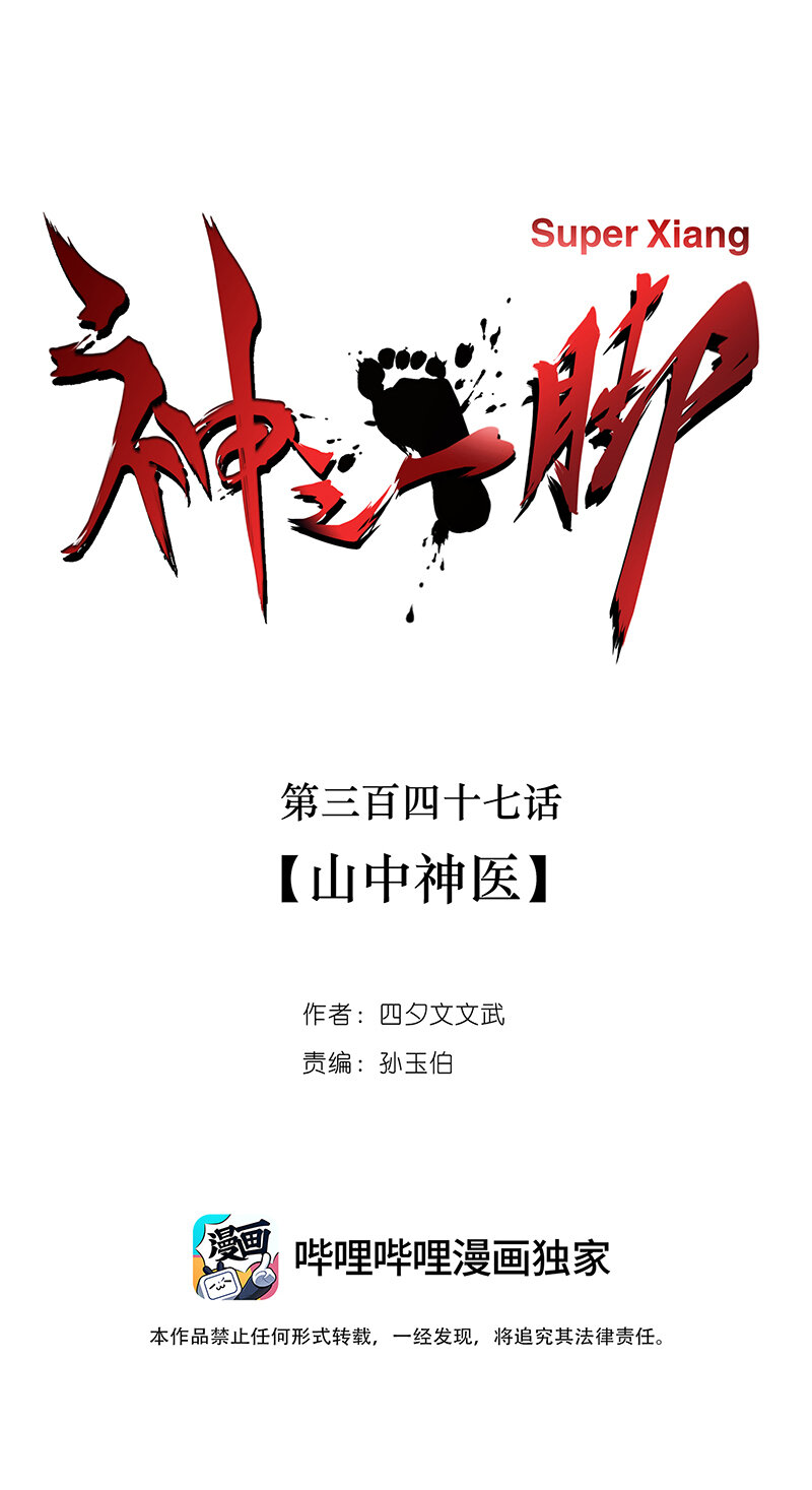 神之一脚漫画免费观看漫画,第三百四十七波 山中神医2图