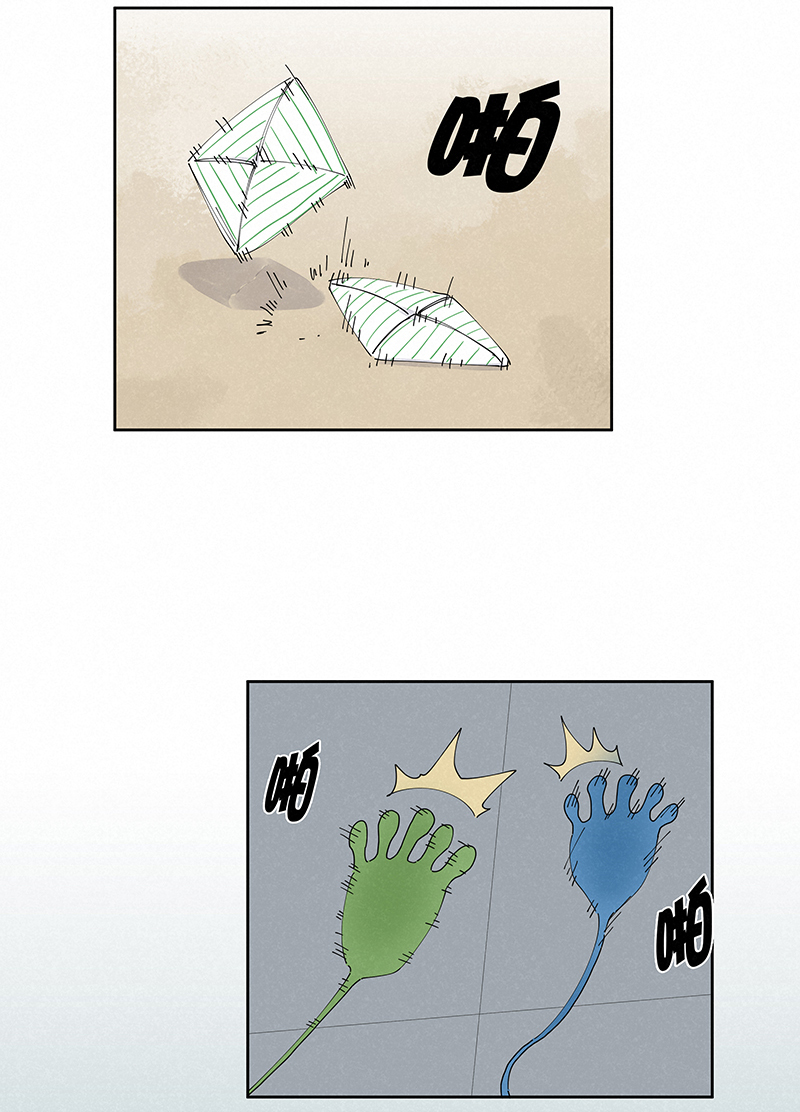神之一脚第二季什么时候出漫画,番外篇——波仔穿越记（上）1图