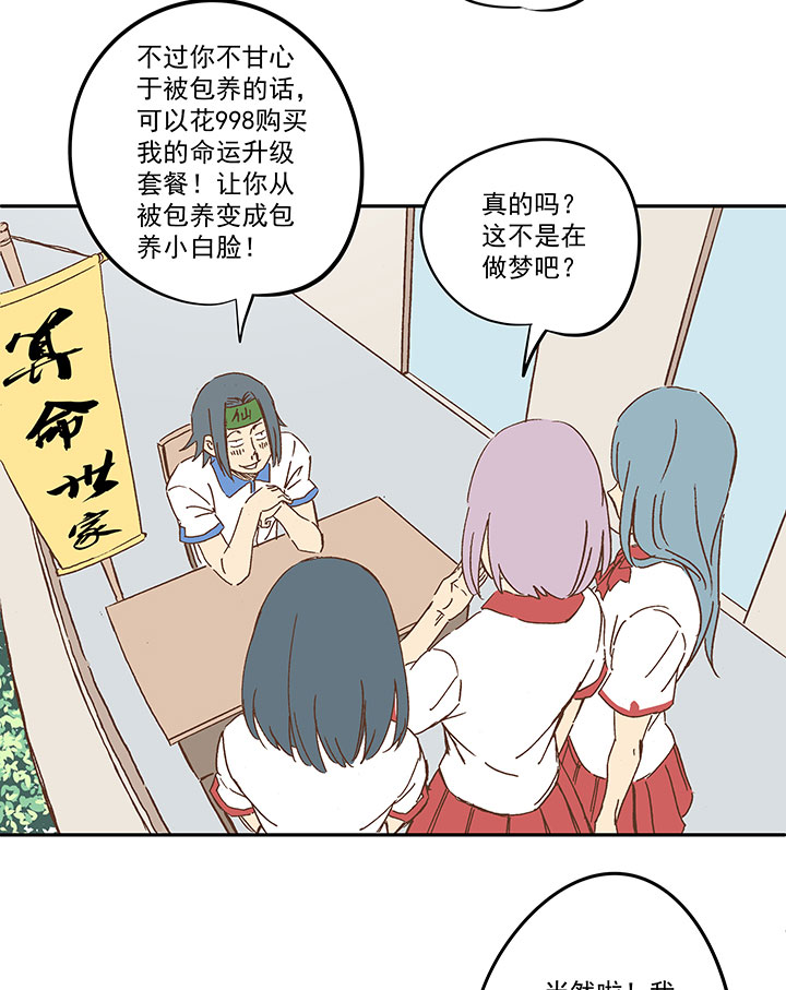 神之一脚第二季什么时候出漫画,第一百五十九波 算命大仙！1图