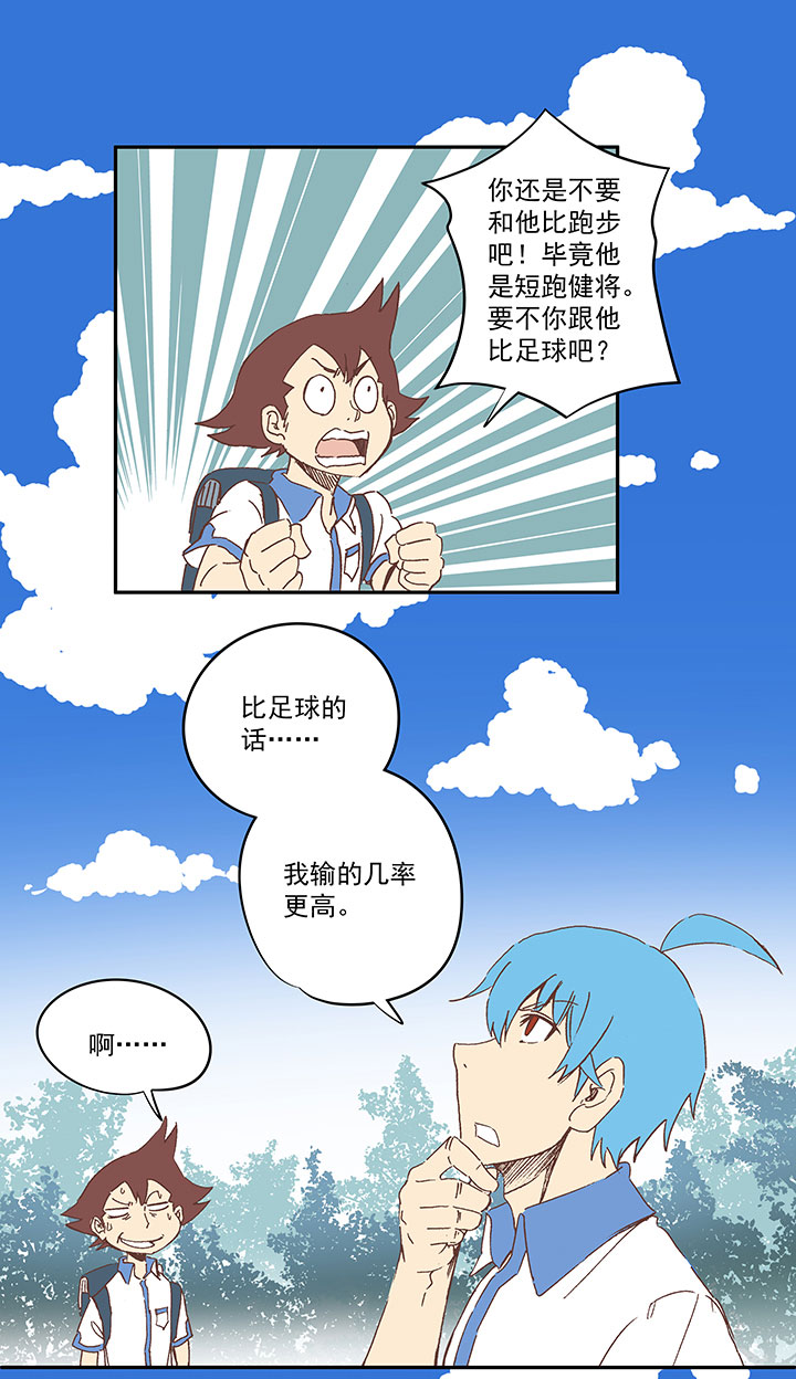 神之一脚第二季什么时候出漫画,第一百五十五波 短跑比赛！2图