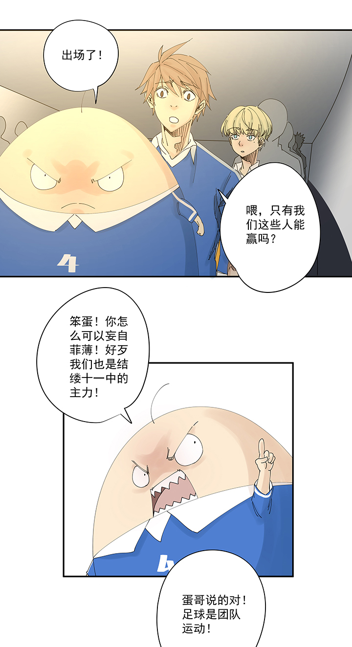 神之一脚第二季什么时候出漫画,第一百九十八波 十一中VS二中2图