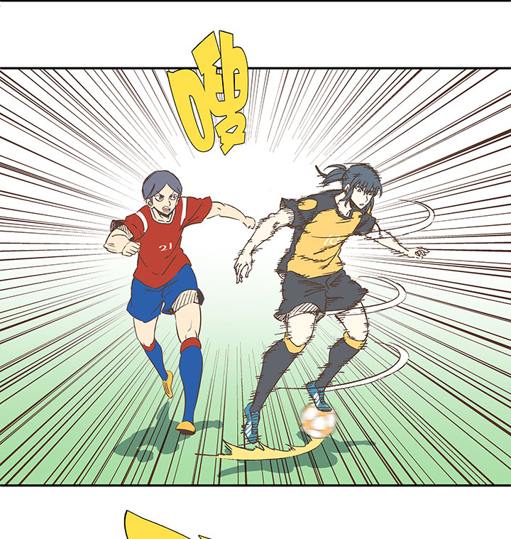 神之一脚第二季漫画,第一百二十七波 马赛回旋！2图