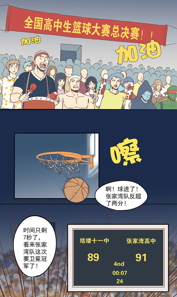 神之一脚漫画,第六十七波 橘2图