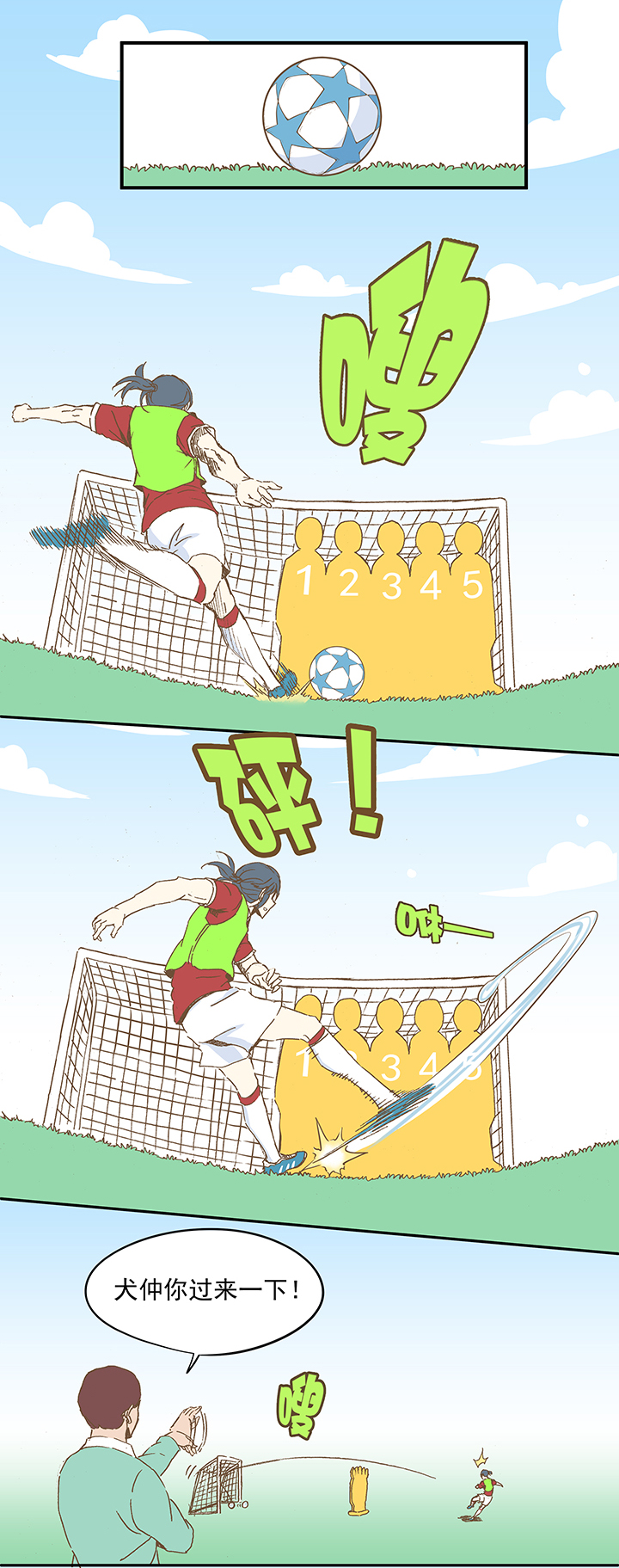 神之一脚第二季什么时候出漫画,第十一波 品翔打工记2图