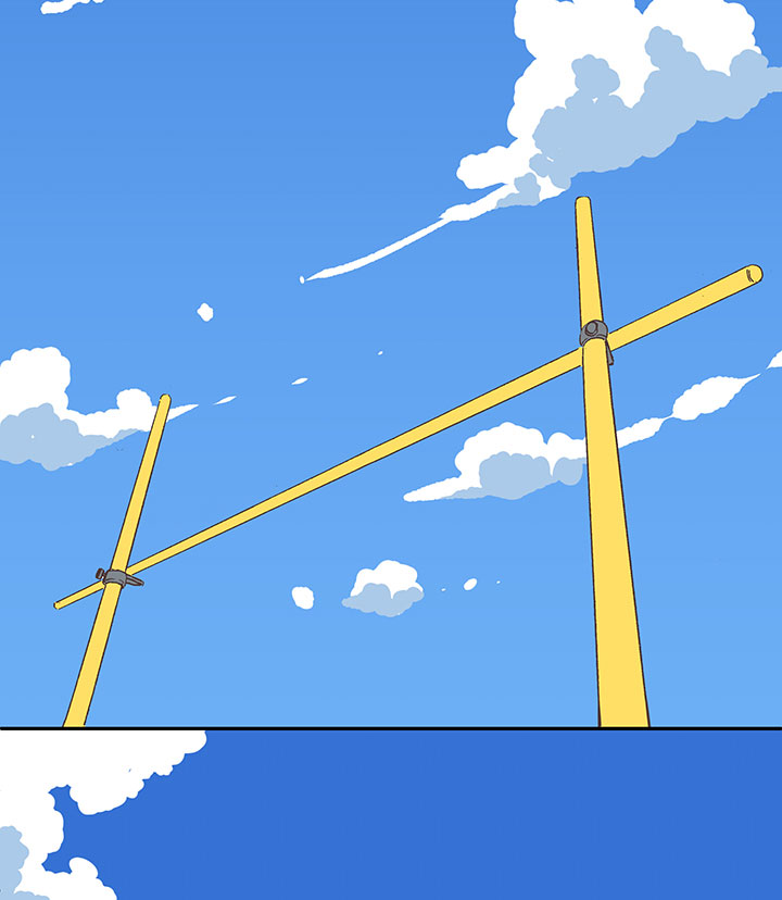 神之一脚第二季什么时候出漫画,第一百六十一波 运动会开幕2图