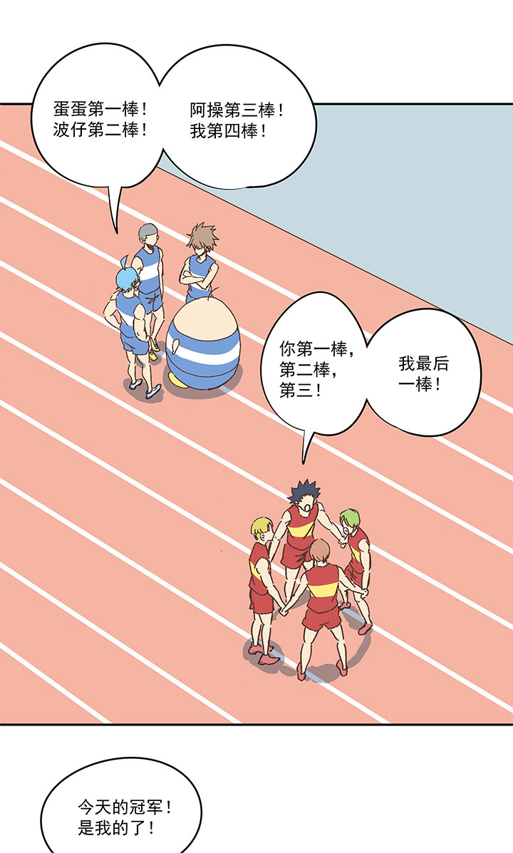 神之一脚第二季什么时候出漫画,第一百六十二波 4×100接力赛2图