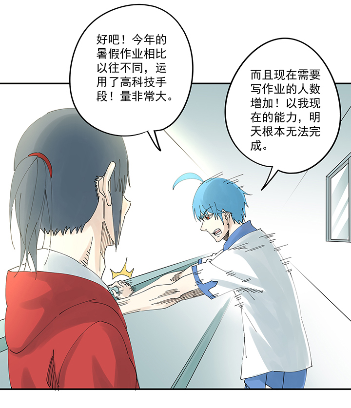 神之一脚漫画在线阅读漫画,第二百零五波 暑假作业之王2图