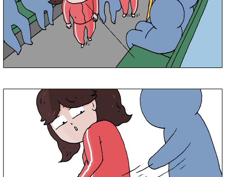 叫我森先生漫画,公交见闻2图