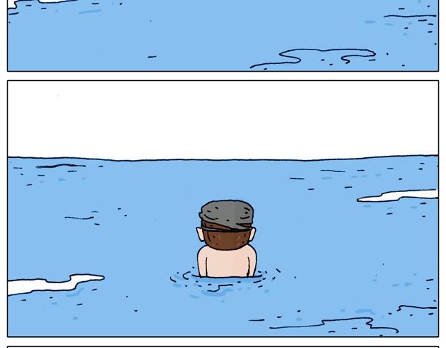 叫我森先生漫画,玩水吧#2 我可以划船不用浆~1图