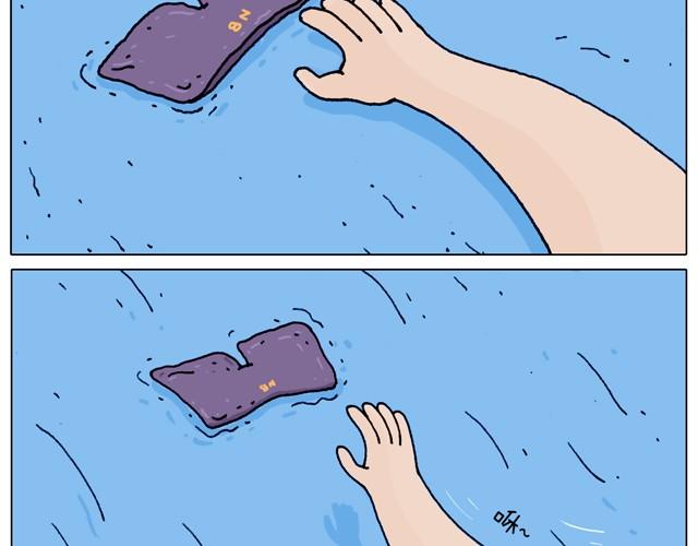 叫我森先生漫画,玩水吧#2 我可以划船不用浆~1图