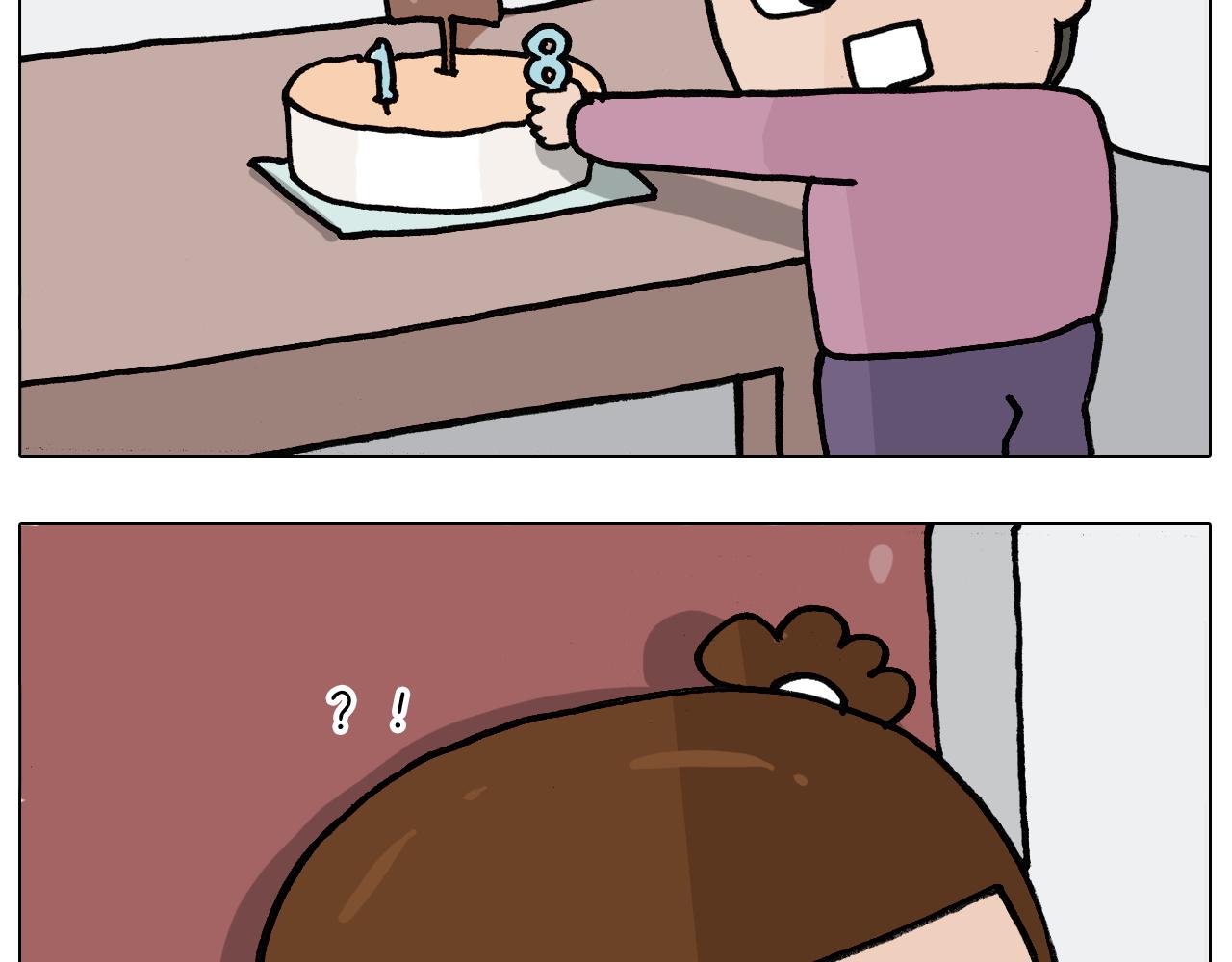 叫我森先生漫画,第389话 生日礼物1图