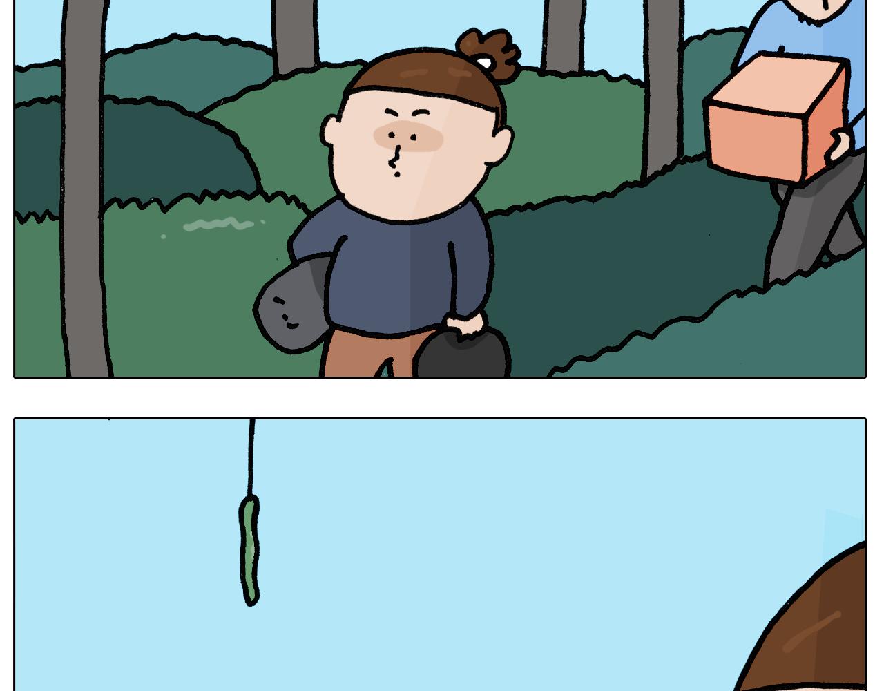 叫我森先生漫画,第399话吸血虫2图