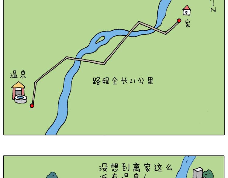叫我森先生漫画,泡温泉1图