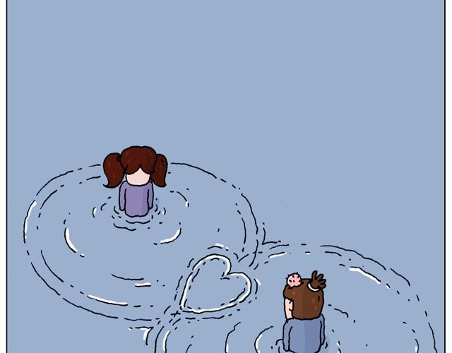 叫我森先生漫画,学骑车1图